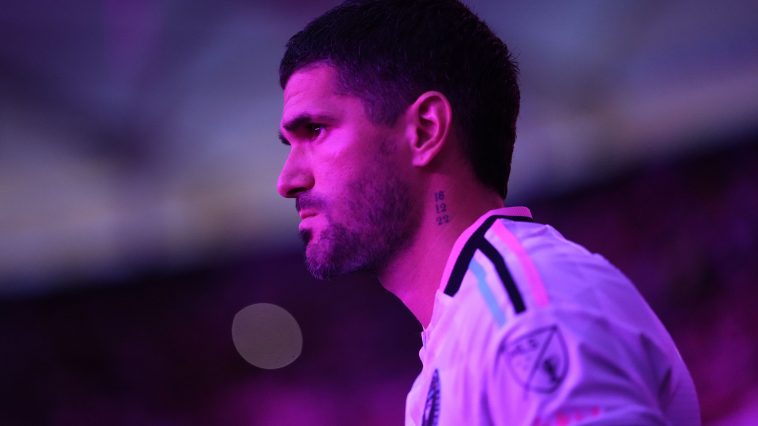 Inter Miami take on Columbus Crew in Major League Soccer, the fixture in which Lionel Messi was named among the substitutes