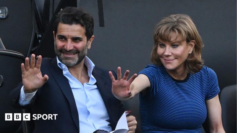 Amanda Staveley and Mehrdad Ghodoussi, who are leading a consortium seeking a stake in West Ham