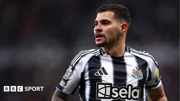 Bruno Guimarães, the Newcastle United captain set to join Arsenal