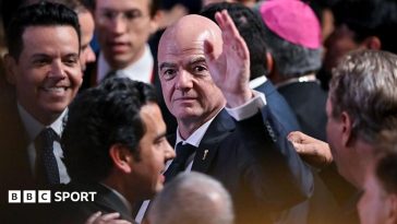 Gianni Infantino, the FIFA president abandoned by a fourth home nation as the Scottish FA withdraws its support