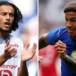 Ayyoub Bouaddi and Enzo Fernandez, the two midfielders Manchester City are chasing this summer