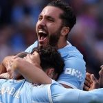 Marc Guehi in Manchester City colours during the comeback win over Bournemouth