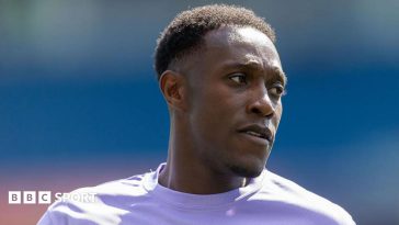 Danny Welbeck in Chelsea colours after signing from Brighton