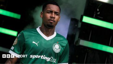 Man City agree £34.2m deal to sign Palmeiras winger Allan Elias as Savinho's replacement