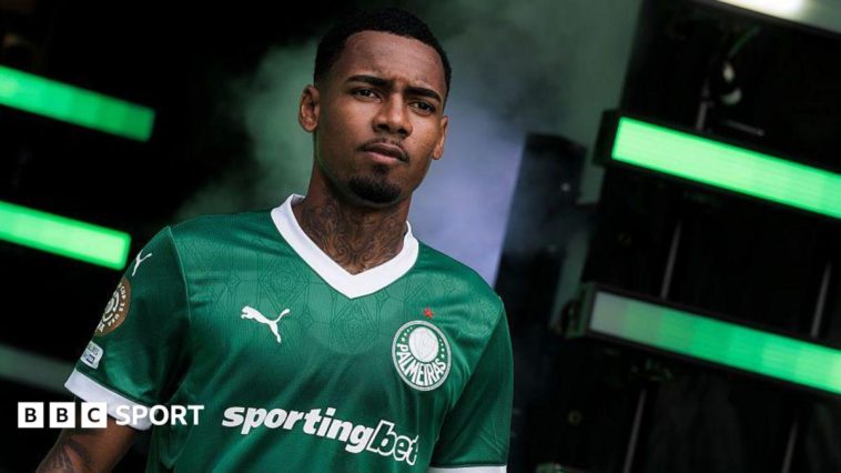 Man City agree £34.2m deal to sign Palmeiras winger Allan Elias as Savinho's replacement