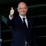 Gianni Infantino, the Fifa president, pictured during an official Fifa event