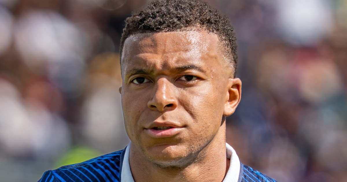 Kylian Mbappe during France v Senegal at the 2026 World Cup