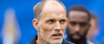 Thomas Tuchel watching England play Ghana at the 2026 World Cup