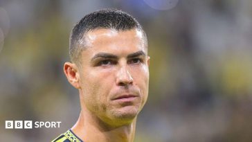 Cristiano Ronaldo in Portugal colours, the captain whose international future is now in the hands of his federation's disciplinary process